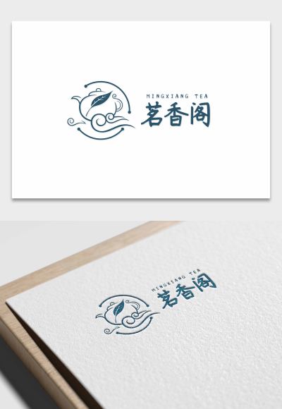 简约品茗logo